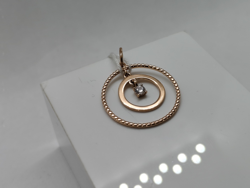 ПОДВЕСКА С КАМНЕМ (Au 585)