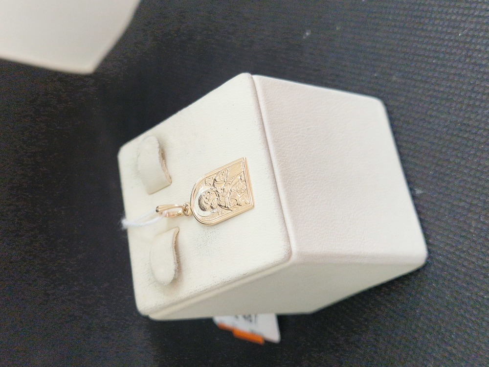 ПОДИБК585 ПОДВЕСКА ИКОНА БЕЗ КАМНЯ (Au 585)