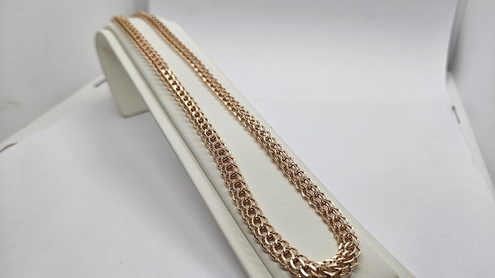 ЦЛИТ585 ЦЕПЬ ПОЛНОВЕСНАЯ Итальянка (Au 585)