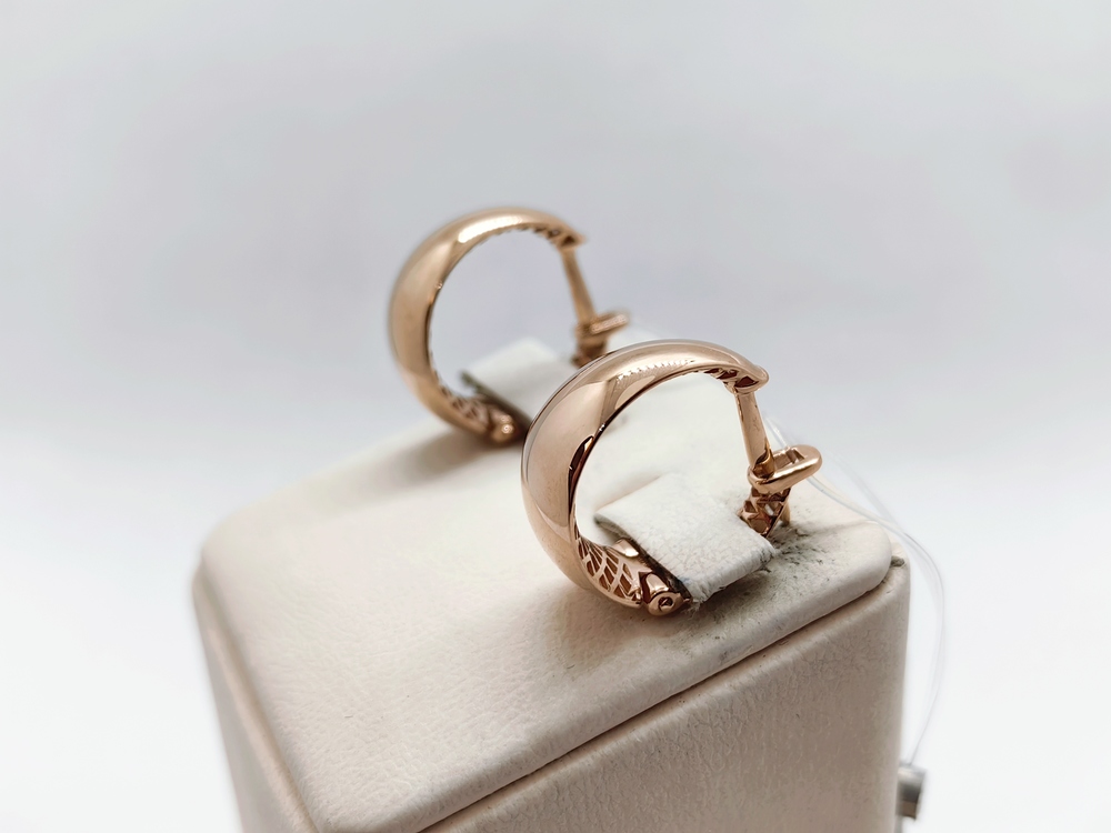 СЕРЬГИ БЕЗ КАМНЯ (Au 585) СЕРЬГИ БЕЗ КАМНЯ (Au 585)