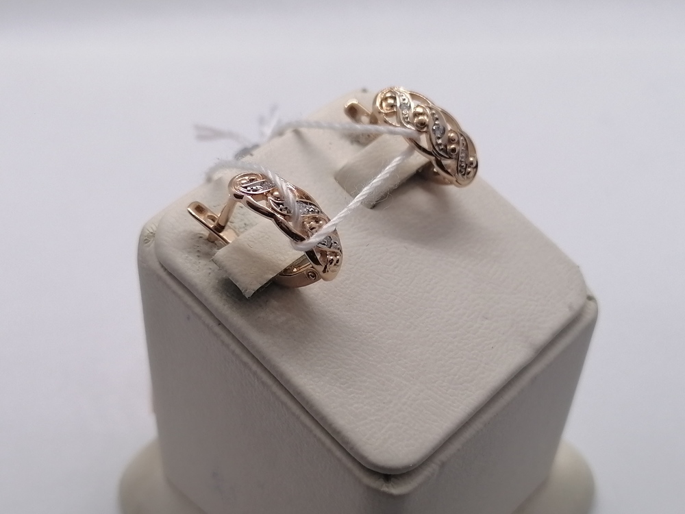 СКМИ585 СЕРЬГИ С КАМНЯМИ (Au 585) СКМИ585 СЕРЬГИ С КАМНЯМИ (Au 585)