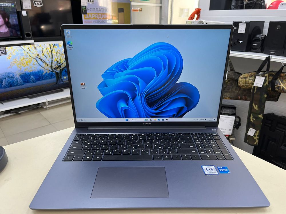 Ноутбук Huawei; Core I5-12450H, Intel UHD Graphics, 8 Гб, 1TB, Нет