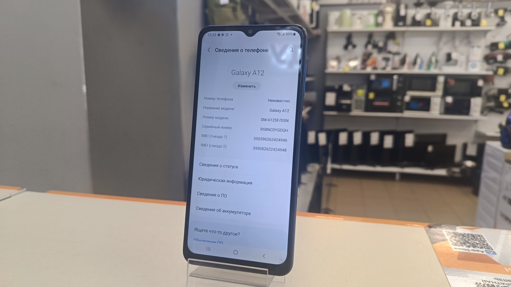 Смартфон Samsung Galaxy A12 4/64