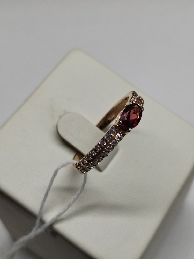 КОЛКМИ585 КОЛЬЦО С КАМНЯМИ (Au 585)