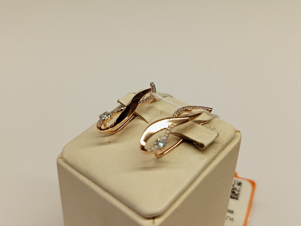 СЕРЬГИ КАФФЫ (Au 585)