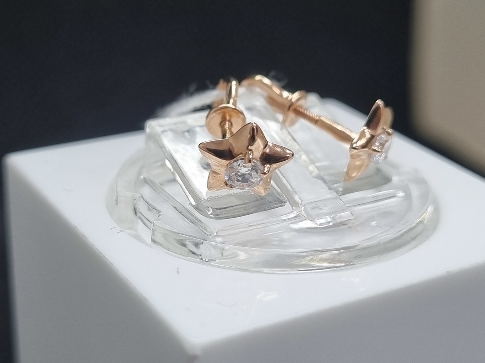 СЕРЬГИ ПУСЕТЫ (Au 585)