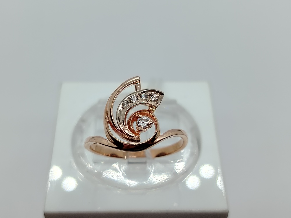 КОЛКМИ585 КОЛЬЦО С КАМНЯМИ (Au 585)