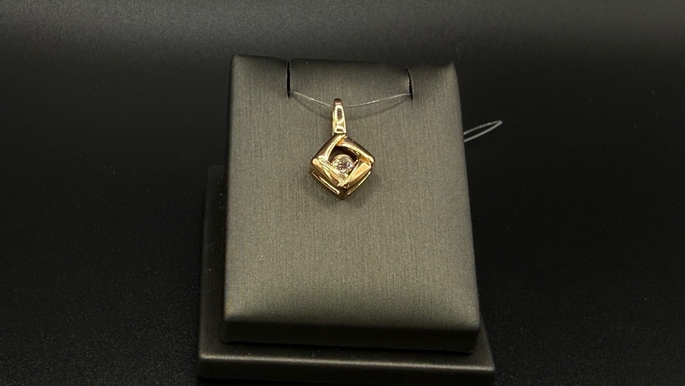 ПОДВЕСКА С КАМНЕМ (Au 585)