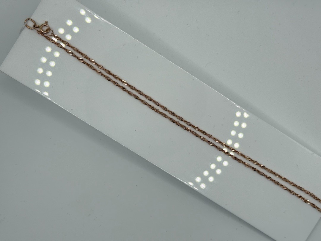 ЦЛСИ585 ЦЕПЬ ПОЛНОВЕСНАЯ Сингапур (Au 585)