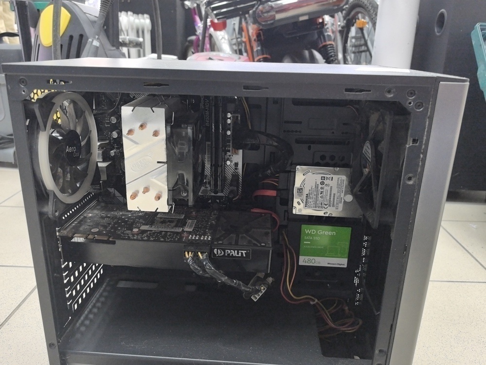Системный блок Noname; Ryzen 3 2300X, GeForce GTX 760, 16 Гб, 480 Гб, 1 Tb