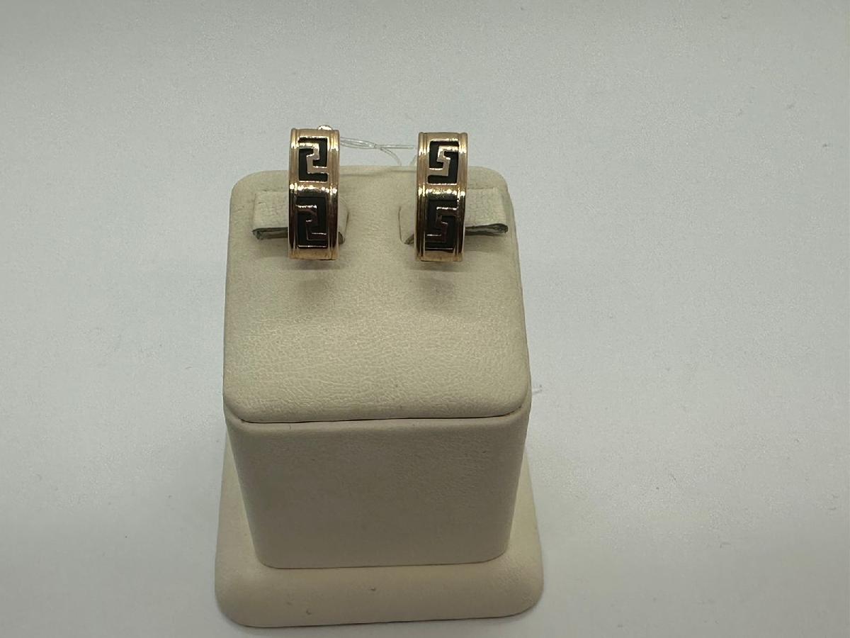 СЕРЬГИ КАУЧУК (Au 585)