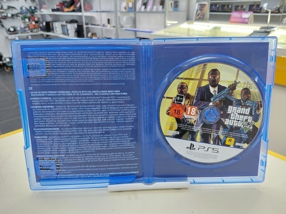 Игра Playstation 5 GTA 5