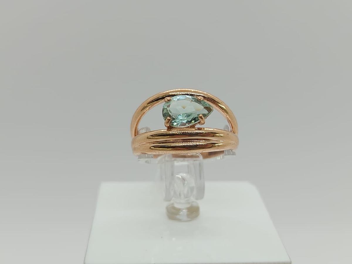 КОЛЬЦО С КАМНЕМ (Au 585)