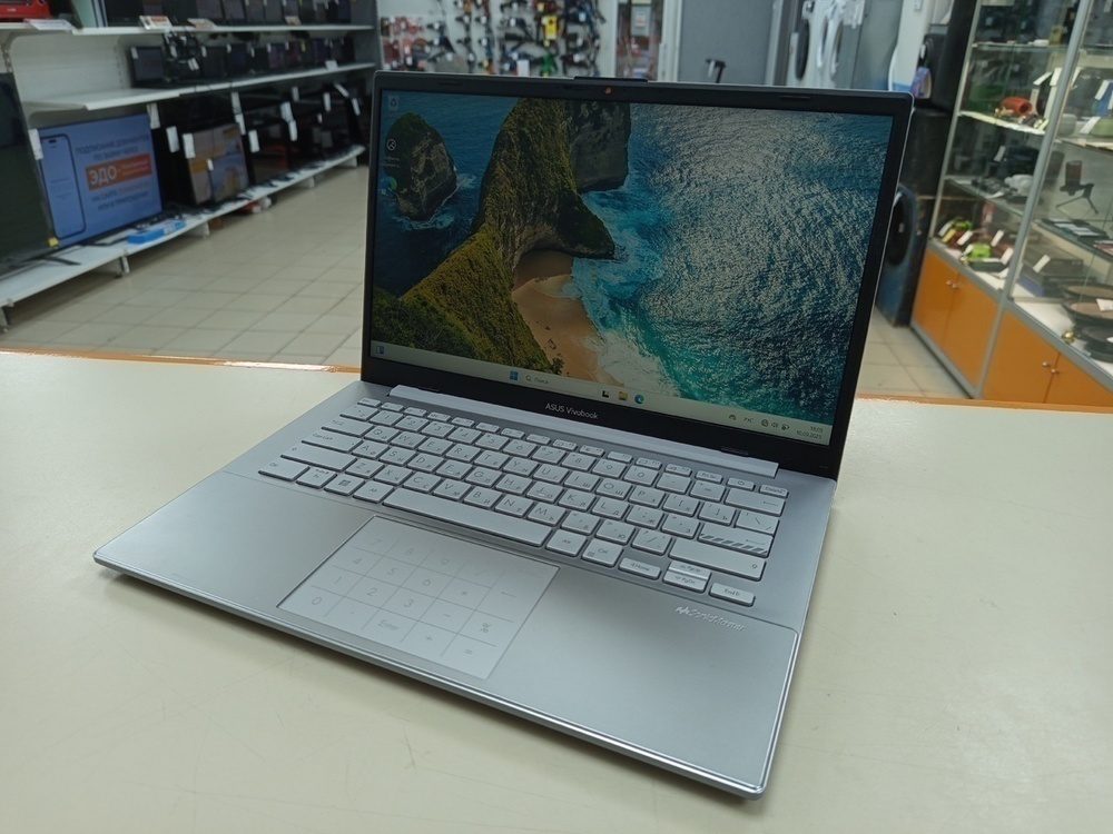 Ноутбук ASUS VivoBook E1404F; Ryzen 3 7320, Radeon Graphics, 8 Гб, 240 Гб, Нет