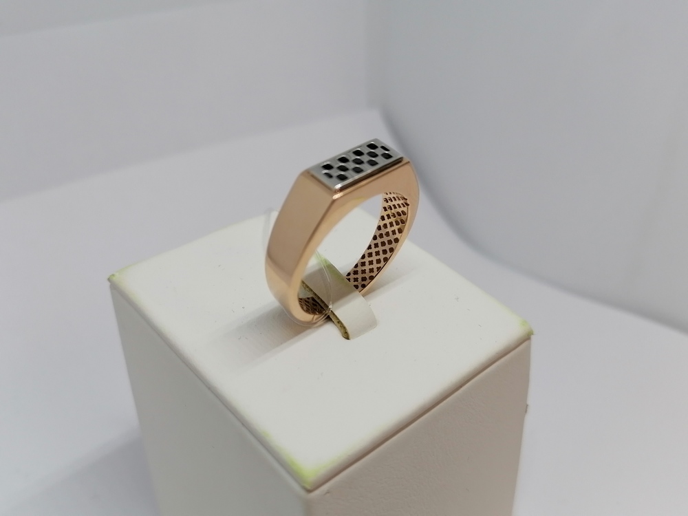 040012 КОЛЬЦО ПЕЧАТКА с камнем (Au 585)