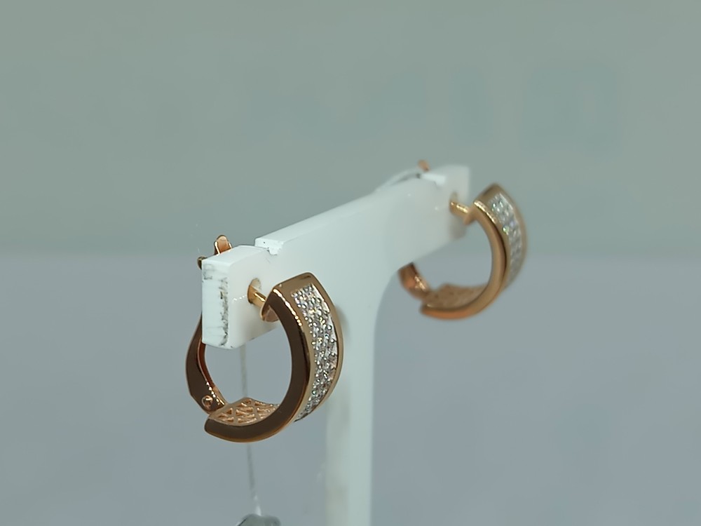 СЕРЬГИ С КАМНЯМИ (Au 585)