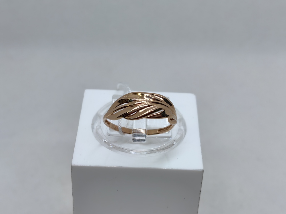 КОЛБКМ585 КОЛЬЦО БЕЗ КАМНЯ (Au 585)