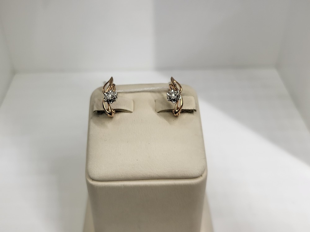 СЕРЬГИ БРИЛЛИАНТ (Au 585)