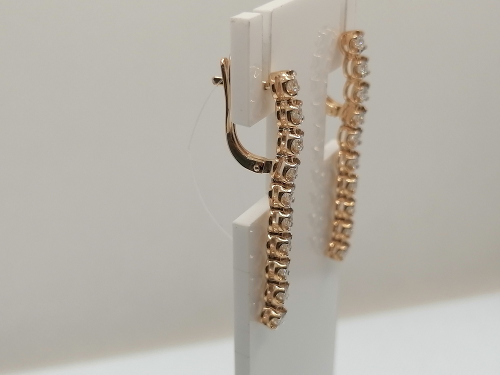 СЕРЬГИ БРИЛЛИАНТ (Au 585)