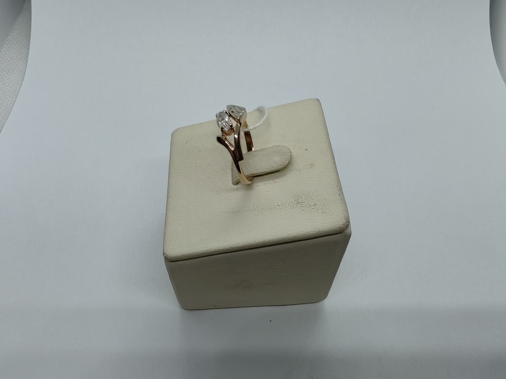 КОЛЬЦО С КАМНЕМ (Au 585)