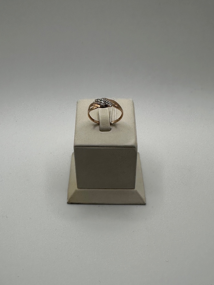 КОЛКМИ585 КОЛЬЦО С КАМНЯМИ (Au 585)