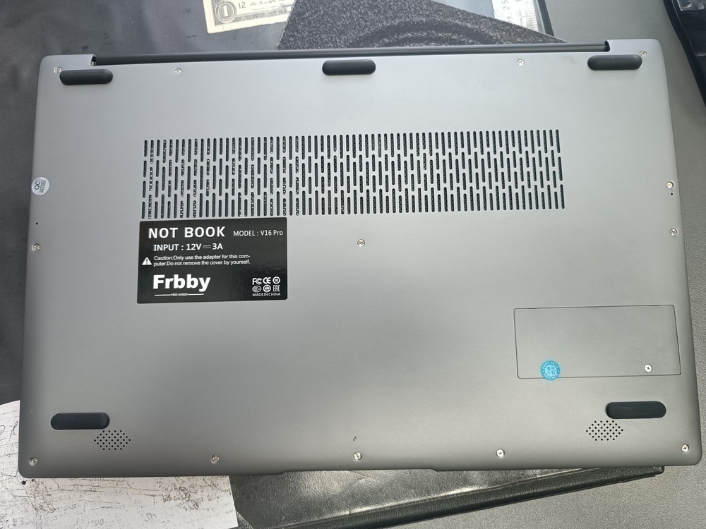 Ноутбук Feed Me; Celeron N5095, Intel UHD Graphics, 16 Гб, 512 GB, Нет
