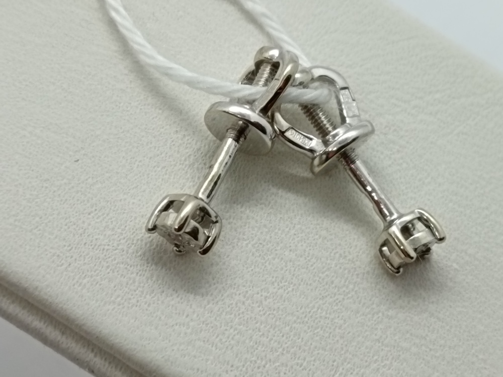 СЕРЬГИ БРИЛЛИАНТ (Au 585)