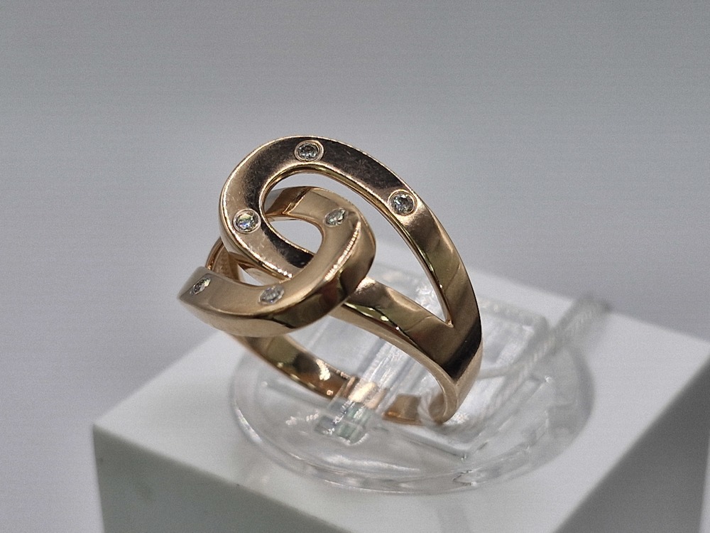 КОЛЬЦО БРИЛЛИАНТ Au 585