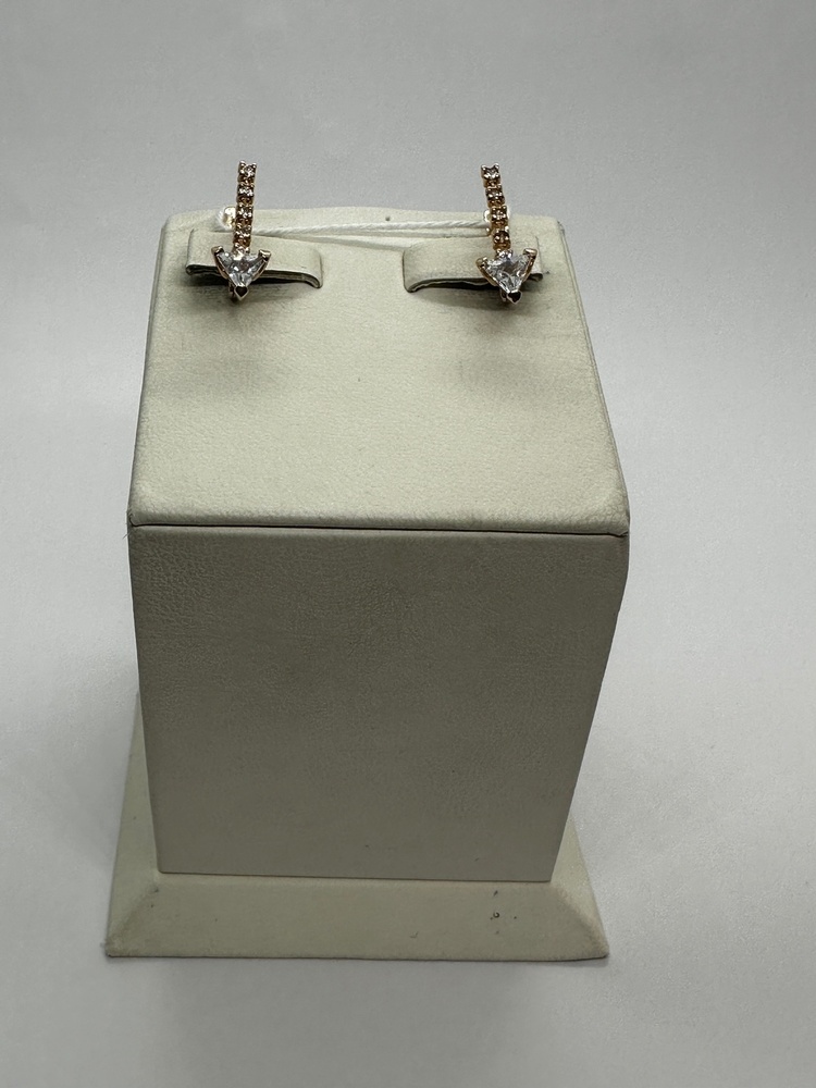 СКМИ585 СЕРЬГИ С КАМНЯМИ (Au 585)