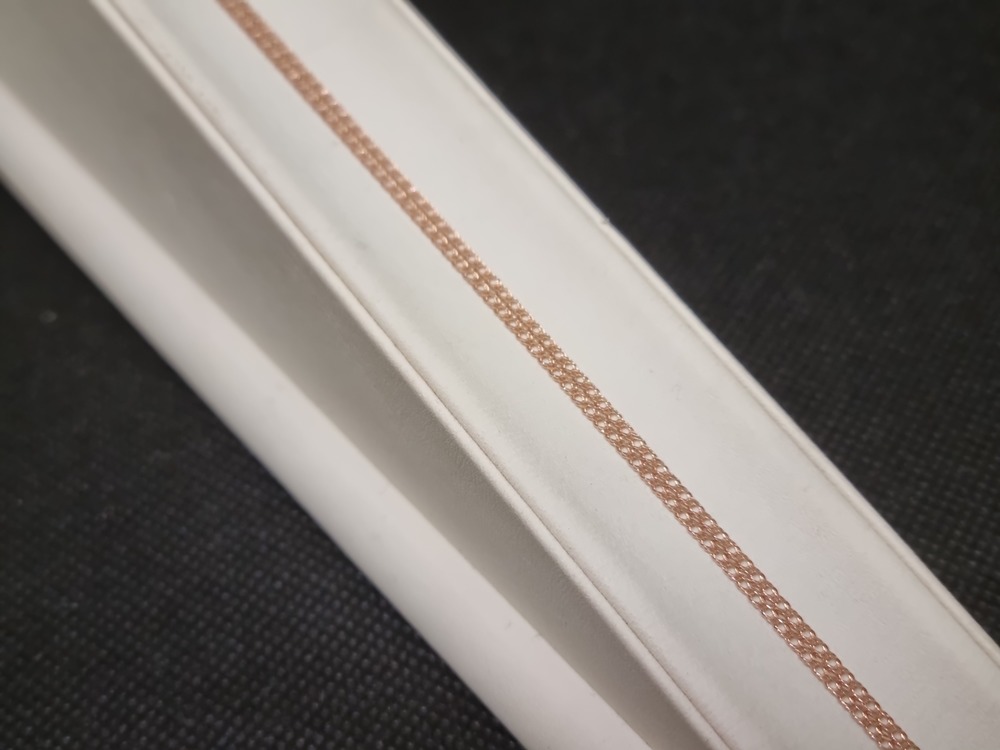 ЦЕПЬ ПОЛНОВЕСНАЯ Ромб двойной (Au 585)