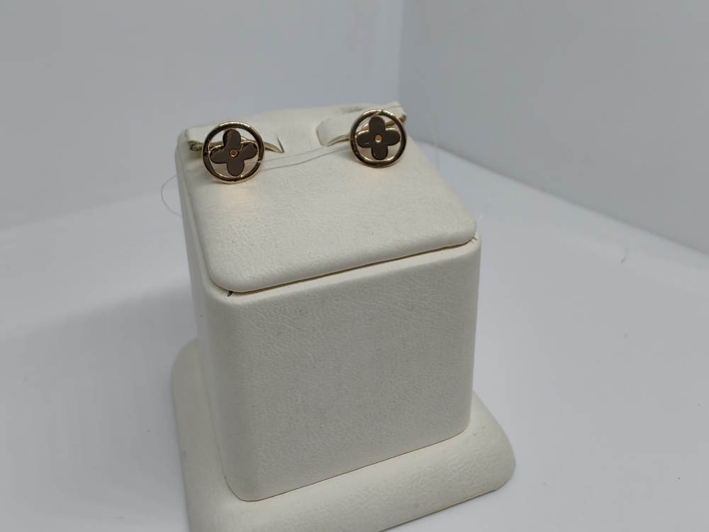 СЕРЬГИ БЕЗ КАМНЯ (Au 585)