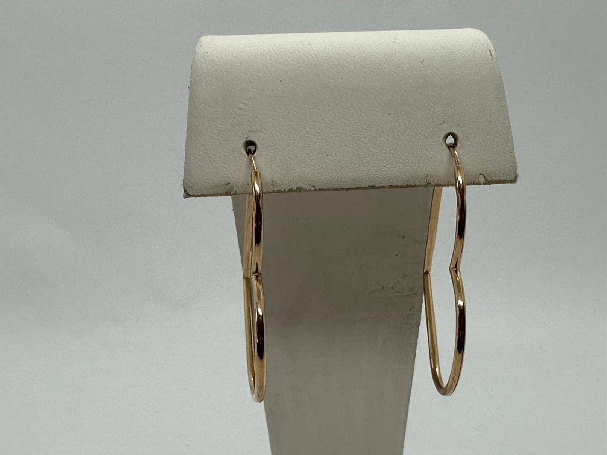 СБКМ585 СЕРЬГИ БЕЗ КАМНЯ (Au 585)