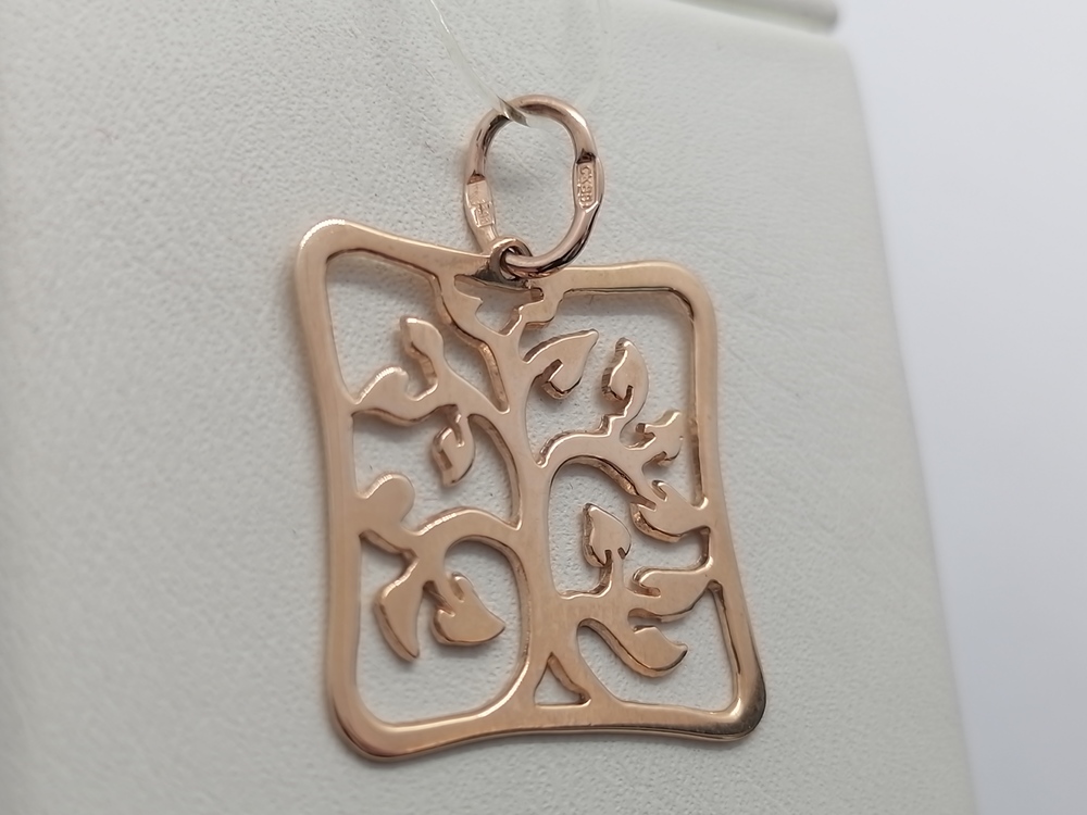 988 ПОДВЕСКА БЕЗ КАМНЯ (Au 585)