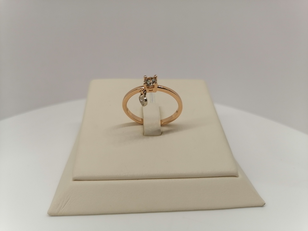 КОЛЬЦО БРИЛЛИАНТ Au 585