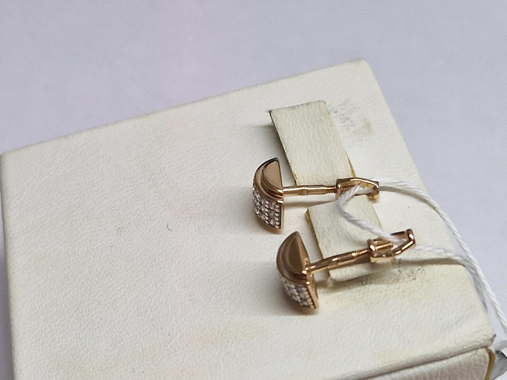 СПУС585 СЕРЬГИ ПУСЕТЫ (Au 585)