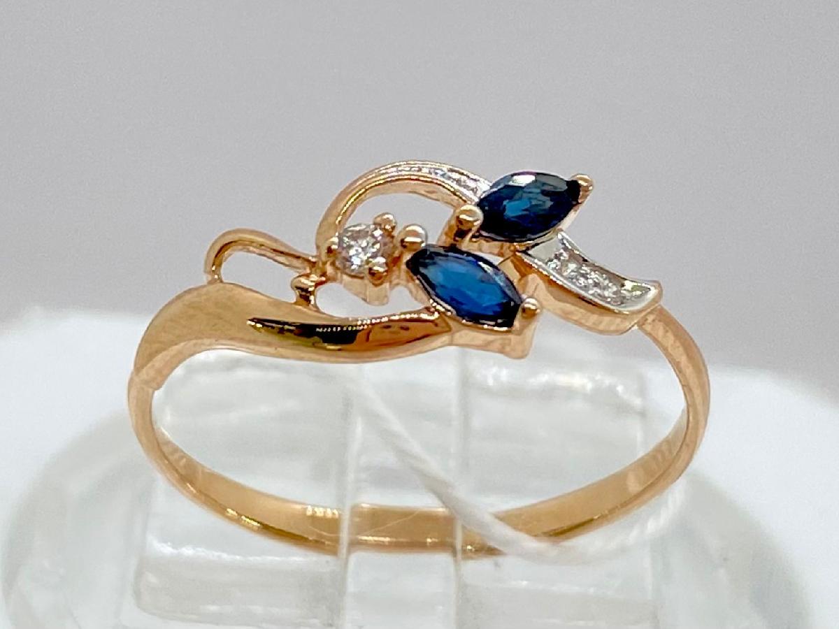 КОЛЬЦО БРИЛЛИАНТ Au 585