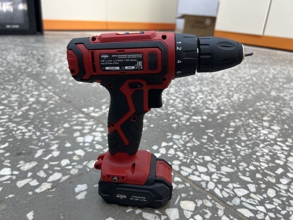 Шуруповерт Elitech ДА 122СЛ