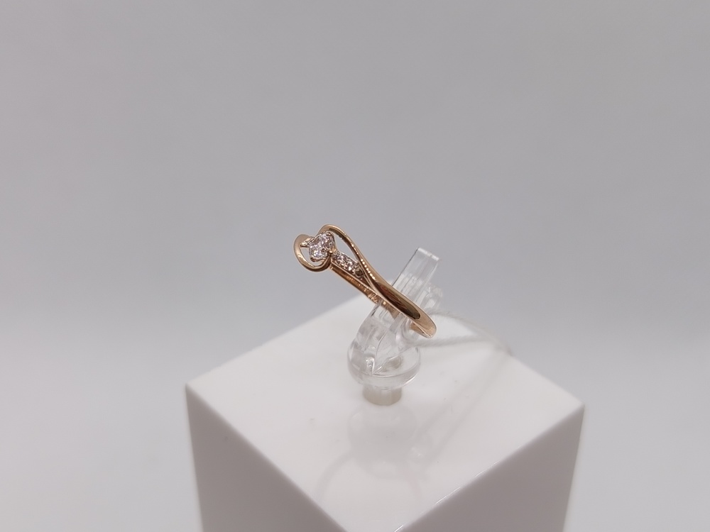 КОЛКМИ585 КОЛЬЦО С КАМНЯМИ (Au 585)