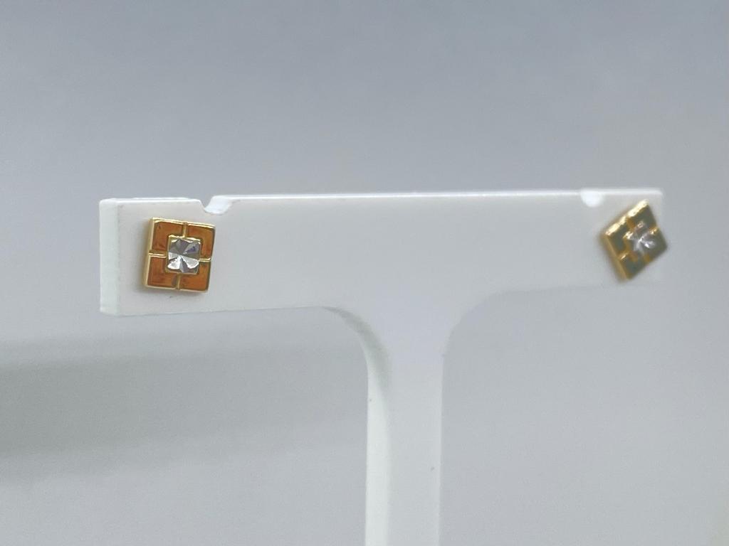 СЕРЬГИ ПУСЕТЫ без камня (Au 585)