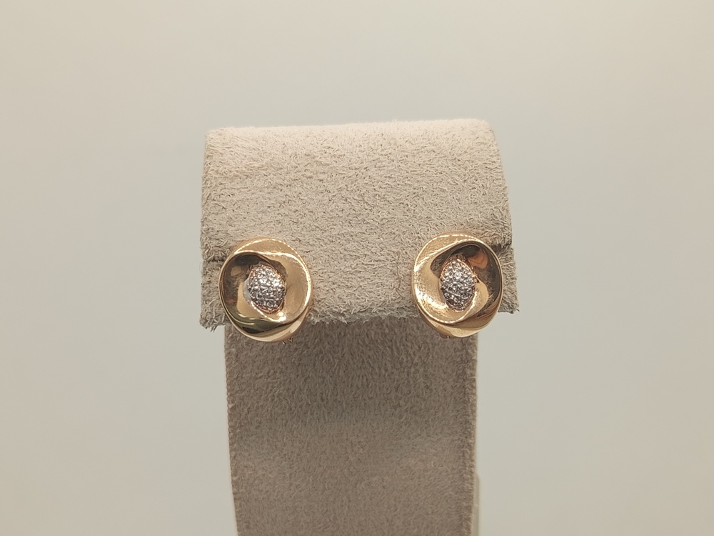 СЕРЬГИ С КАМНЯМИ (Au 585)