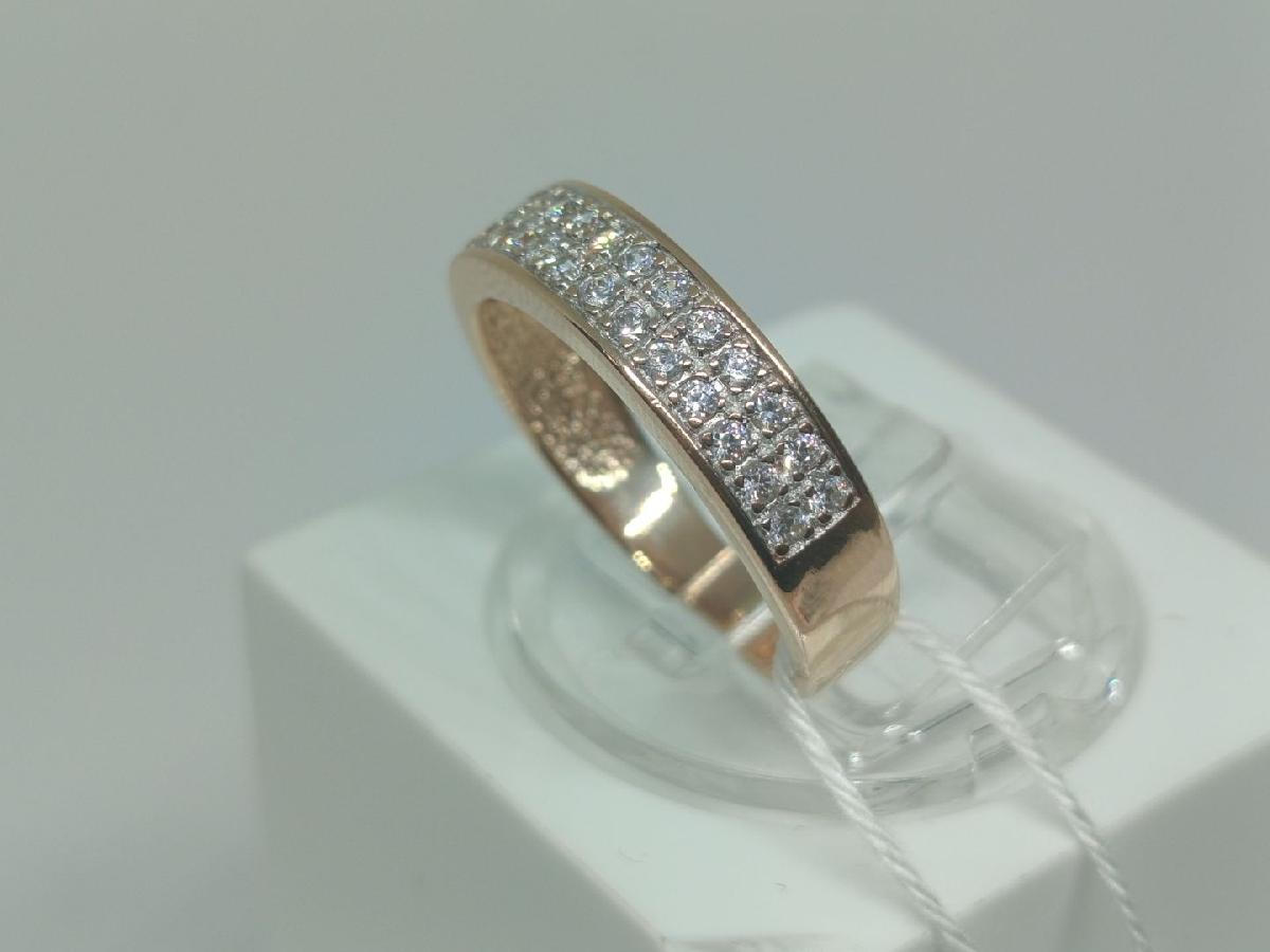 КОЛКМИ585 КОЛЬЦО С КАМНЯМИ (Au 585)