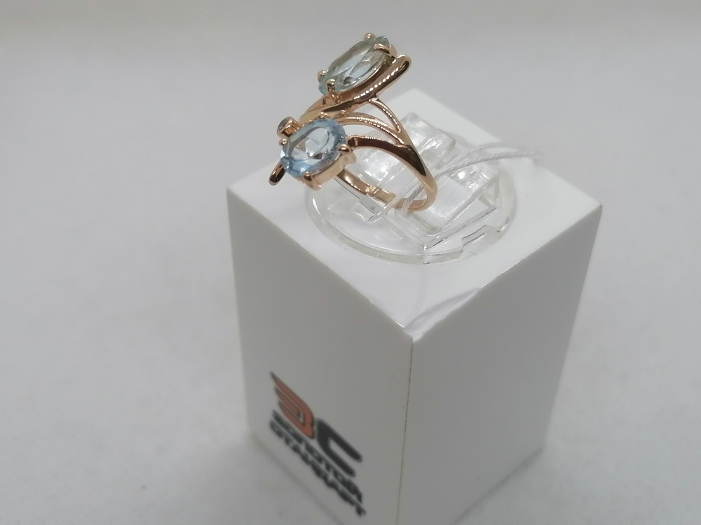 КОЛКМИ585 КОЛЬЦО С КАМНЯМИ (Au 585)