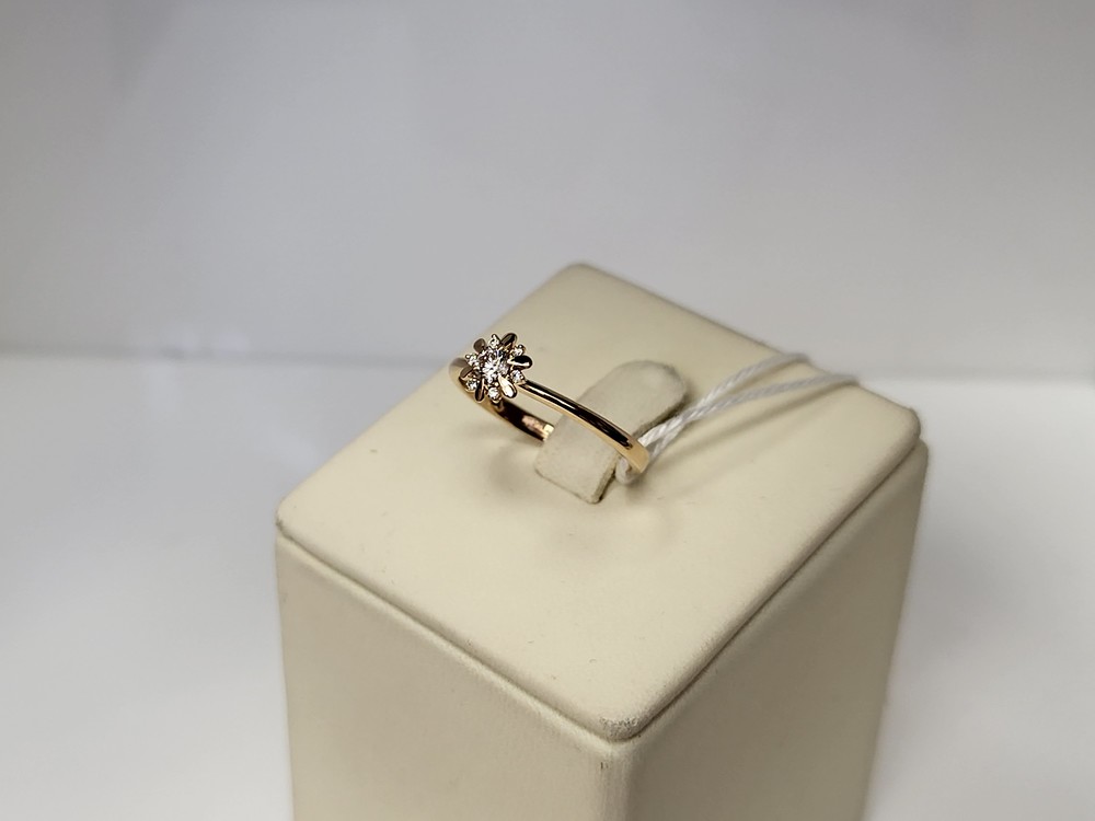 КОЛЬЦО БРИЛЛИАНТ Au 585