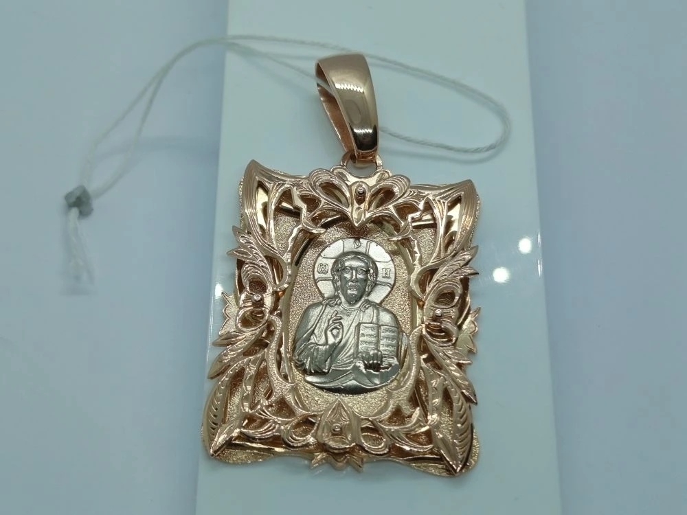 ПОДВЕСКА ИКОНА БЕЗ КАМНЯ (Au 375)