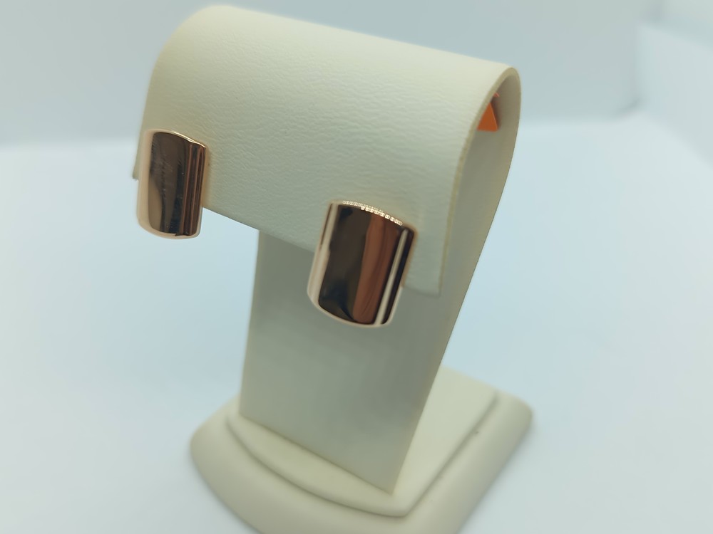 СБКМ585 СЕРЬГИ БЕЗ КАМНЯ (Au 585)