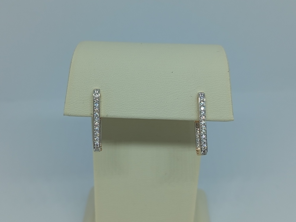 СЕРЬГИ С КАМНЯМИ (Au 585)