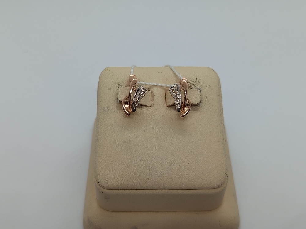 СЕРЬГИ БРИЛЛИАНТ (Au 585)