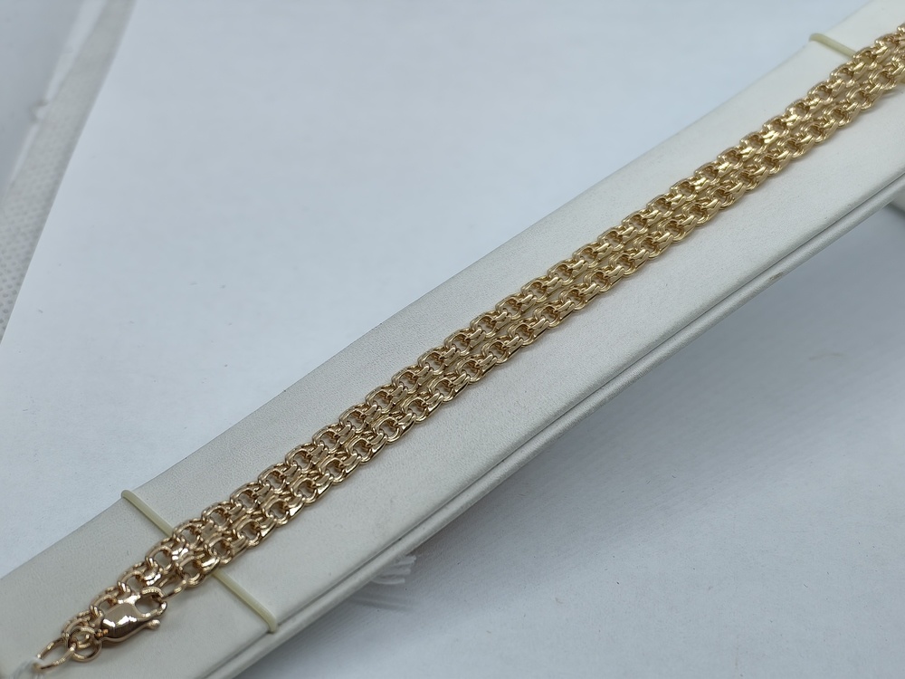 ЦЛБС585 ЦЕПЬ ПОЛНОВЕСНАЯ Бисмарк (Au 585)