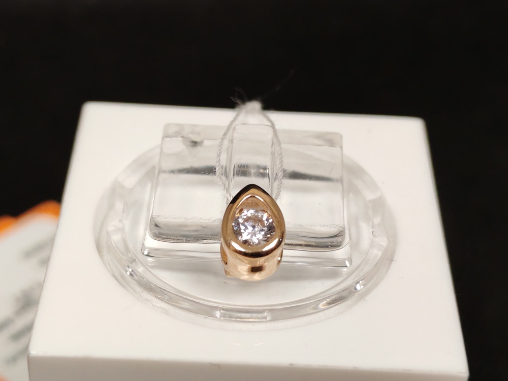 ПОДКМ585 ПОДВЕСКА С КАМНЕМ (Au 585)