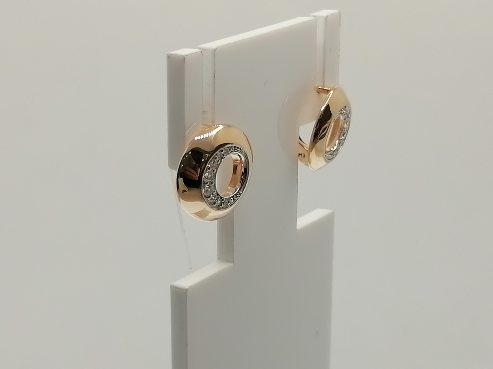 СЕРЬГИ С КАМНЯМИ (Au 585)